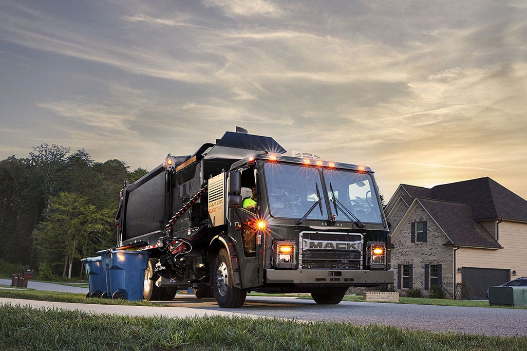 City of Santa Cruz California Purchases Mack LR Electric