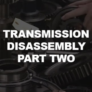 Mack Transmission Disassembly Part Two