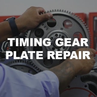 Timing Gear Plate Repair