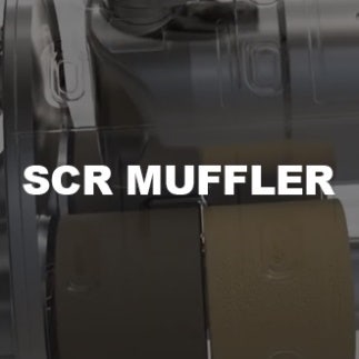 SCR muffler