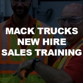 Mack Trucks New Hire Sales Training View Video